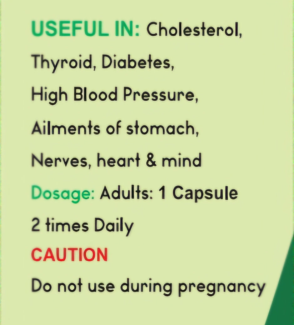 Black Seed Oil Softgel Capsules Indication