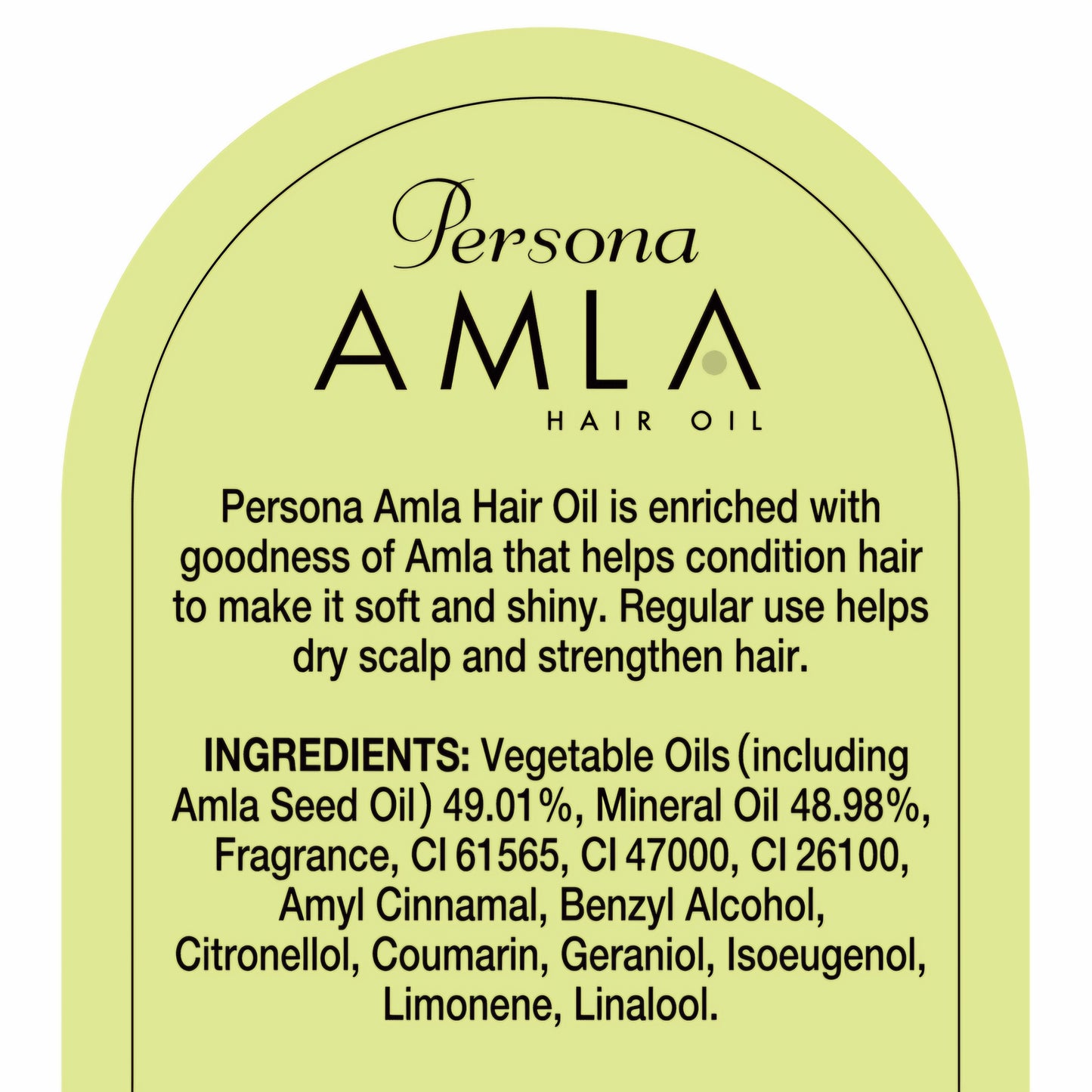 Persona - Amla Hair Oil