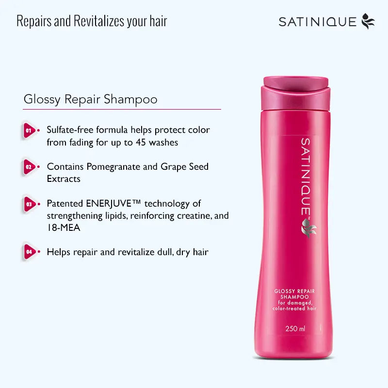 SATINIQUE - Glossy Repair Shampoo 250ml