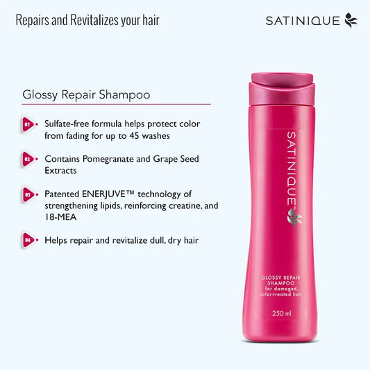 SATINIQUE - Glossy Repair Shampoo 250ml