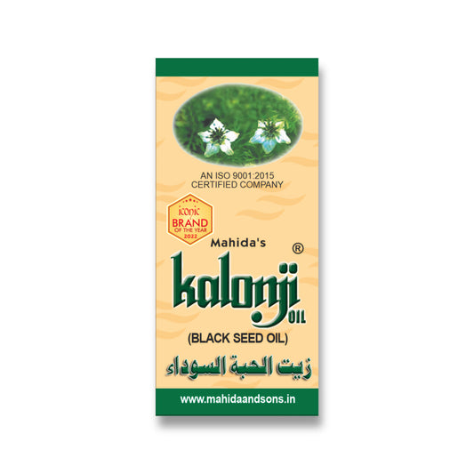 Mahida's Kalonji oil Front