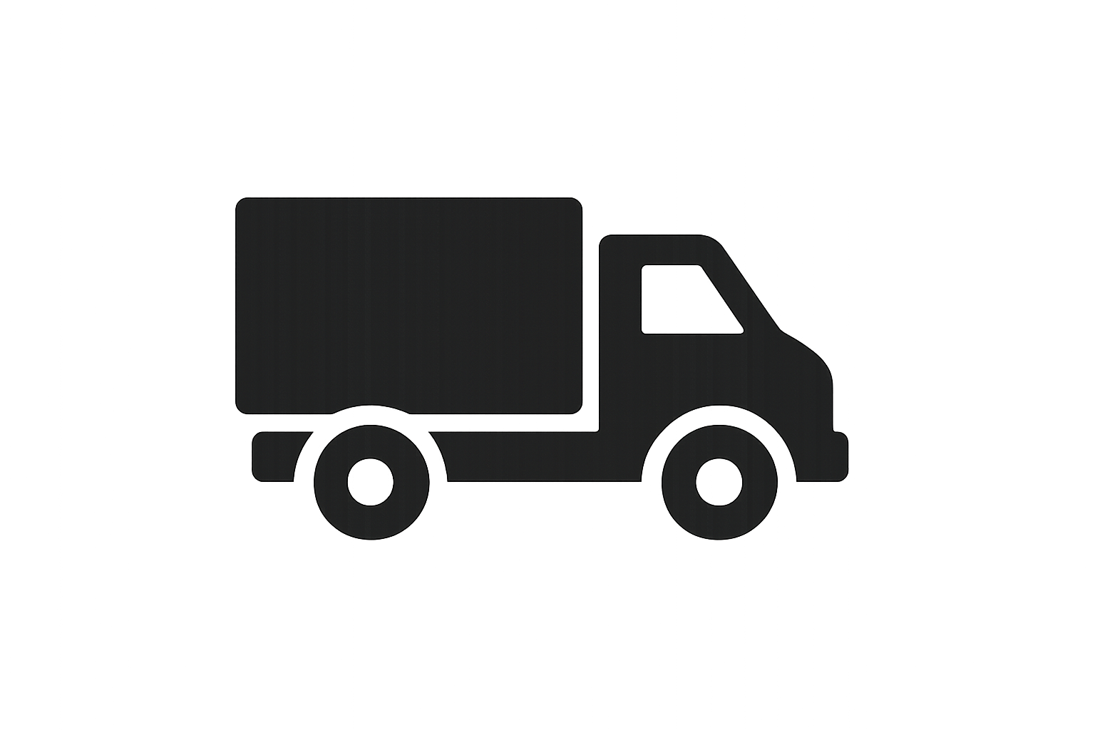 small truck icon for shipping